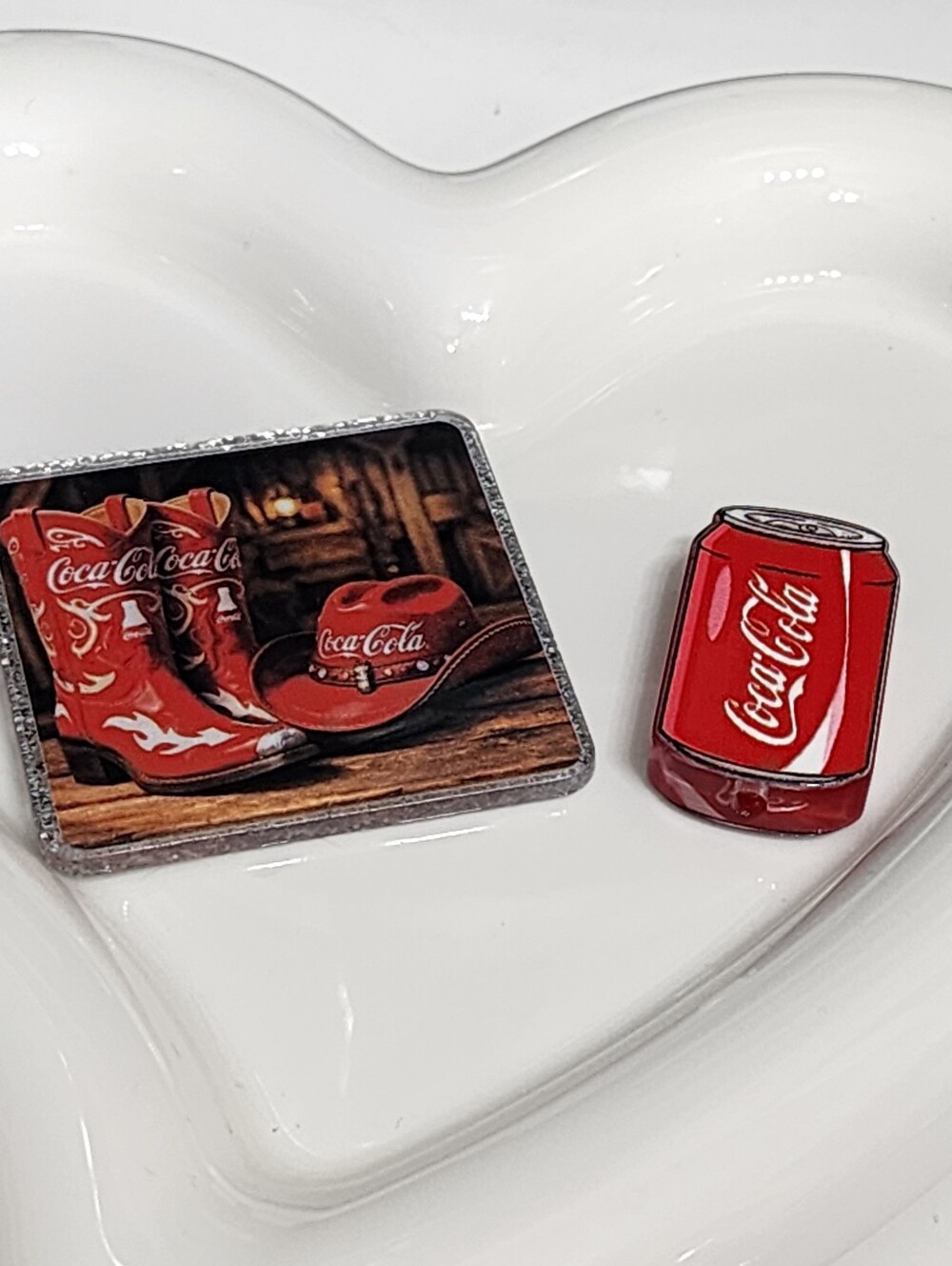 Pop Soda Badge Flatback Country Beads Crafts Keychain Magnet Phone Chain Jewelry
